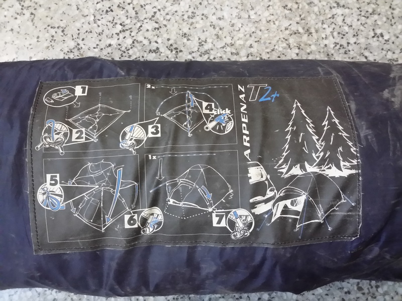 tienda campaña arpenaz t2+1u